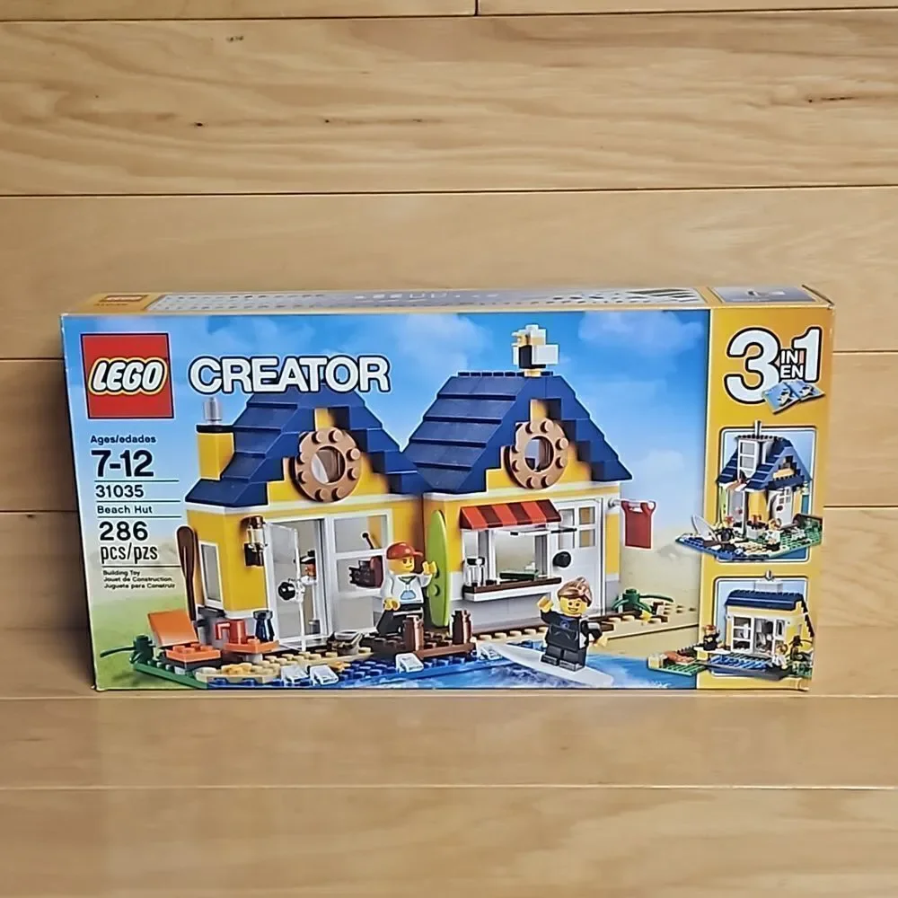 Lego 31035 Beach Hut House Creator 3 in 1 Set Sealed Retired